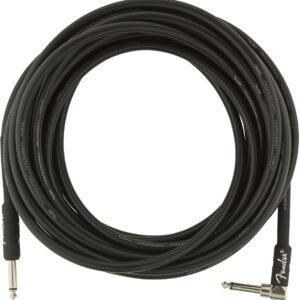 Fender Instrument Cable Professional Series 25Ft Black Str/Ang 990820060