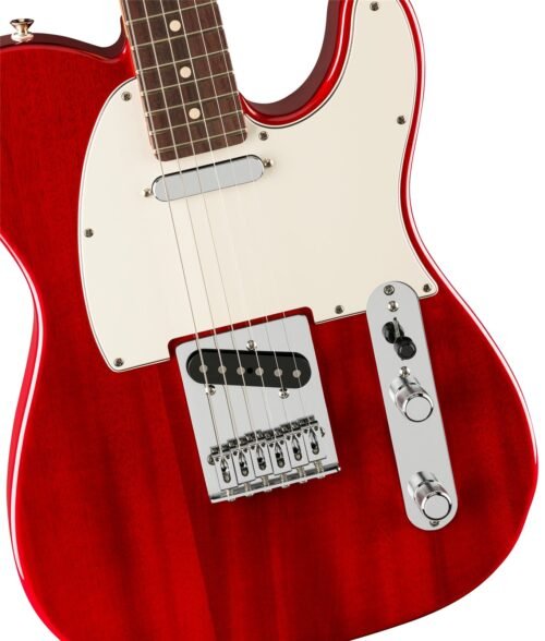 Fender Player II Telecaster Transparent Cherry - body Fender Player II Telecaster Slab Rosewood Fingerboard Electric Guitar 0140550514 - Transparent Cherry