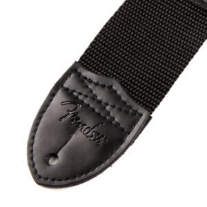Fender Poly Guitar Strap - BLK/RED 990662015