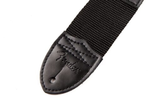 Fender Poly Guitar Strap - BLK/RED 990662015