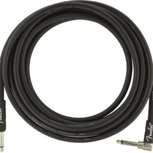 Fender Professional Series Instrument Cables Straight/Angle 15 Black 990820059