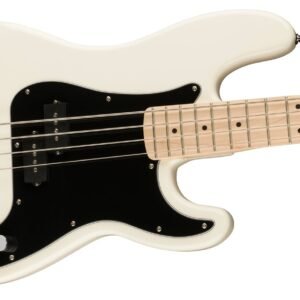 Squier Affinity Precision Bass PJ Olympic White - angle view