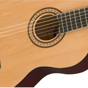 Fender Squier SA-150N Natural - body close-up Fender Squier SA-150N Classical Acoustic Guitar, Natural 961091021