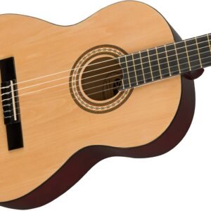 Fender Squier SA-150N Natural - body angle Fender Squier SA-150N Classical Acoustic Guitar, Natural 961091021