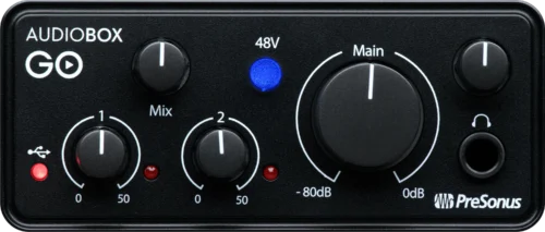 Fender Studio AudioBox Go - front Fender Studio AudioBox Go USB-C Audio Interface