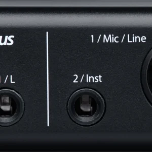 Fender Studio AudioBox Go - back panel Fender Studio AudioBox Go USB-C Audio Interface
