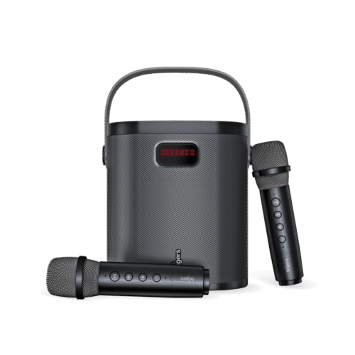 FINGERS 2Mic-GrooveBox-K30 - product photo 2 FINGERS 2Mic-GrooveBox-K30 Portable Speaker with 2 Wireless Mics