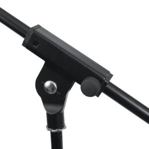 Rok-It RI-MICTP-FBM - boom clamp close-up Gator Frameworks RI-MICTP-FBM Rok-It Tripod Mic Stand w/ Fixed Boom