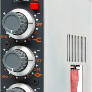 Heritage Audio 73EQ JR - angled front view Heritage Audio 73EQ JR 500 Series Equalizer