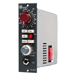 Heritage Audio 73 JR II - angled front view Heritage Audio HA73jr2 500 Series Microphone Preamp