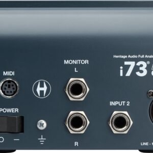Heritage Audio i73 PRO ONE - rear panel connections