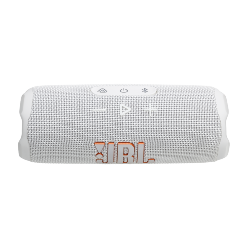 JBL Flip 7 Portable Bluetooth Speaker with 16H Playtime (White)