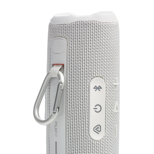 JBL Flip 7 Portable Bluetooth Speaker with 16H Playtime (White)
