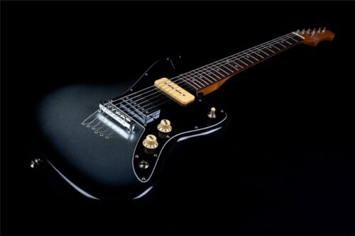 Jet, Electric Guitar, H-H pickup JJ-350 -Baritone Moonsunburst/Lunar Eclipse