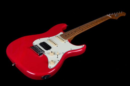 Jet, Electric Guitar, H-S-S pickup JS-400 -Coral Red