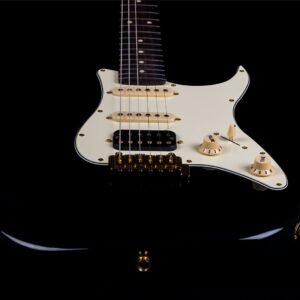 Jet JS-480 Black - detail Jet JS-480 6 String Electric Guitar Black