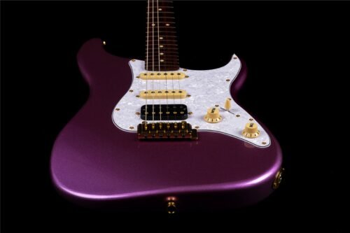 Jet JS-480 Violet - detail Jet JS-480 6 String Electric Guitar Violet