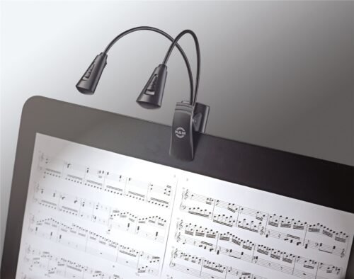 Konig & Meyer 12244 000 55 Double 2 LED Music Stand Flexlight
