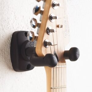 König & Meyer 16250 - guitar wall mount detail Konig & Meyer, Guitar Wall Mount (Short bracket) -Black 16250-000-55