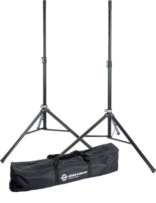 Konig & Meyer, Speaker Stand Package -Black 21449-000-55