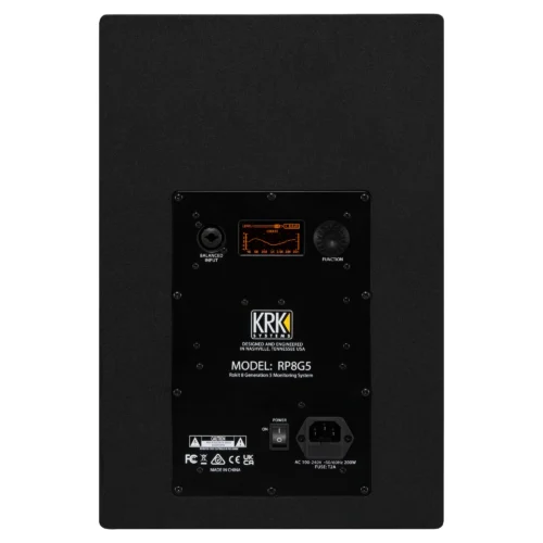 KRK RP8G5 ROKIT 8 Generation Five 8" Powered Studio Monitor Pair, 8 Inches