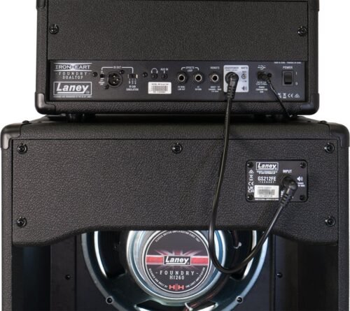 Laney IRF-DUALRIG212 - control panel Laney IRF-DUALRIG212 60W Ironheart Guitar Amplifier