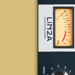 Lindell Audio LiN2A - VU meter close-up Lindell Audio LiN2A - VU meter close-up