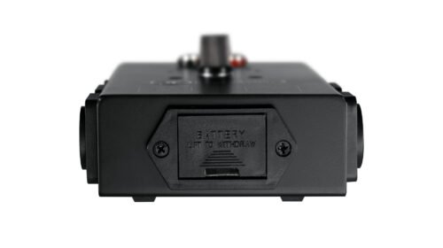 Mackie MTEST-1 - side view with battery compartment Mackie Cable Tester MTest-1