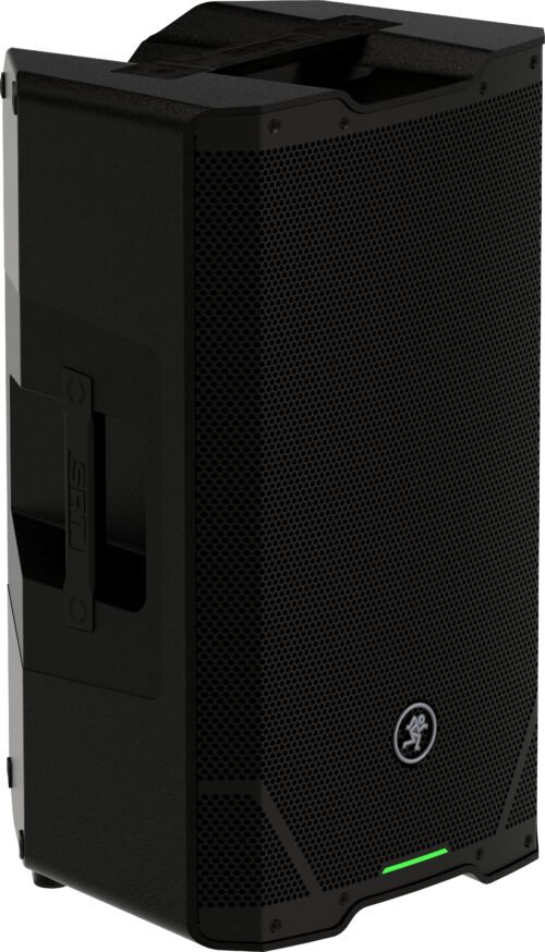 Mackie SRT212 - right angle view Mackie SRT212 1600W 12-Inch Professional Powered Loudspeaker