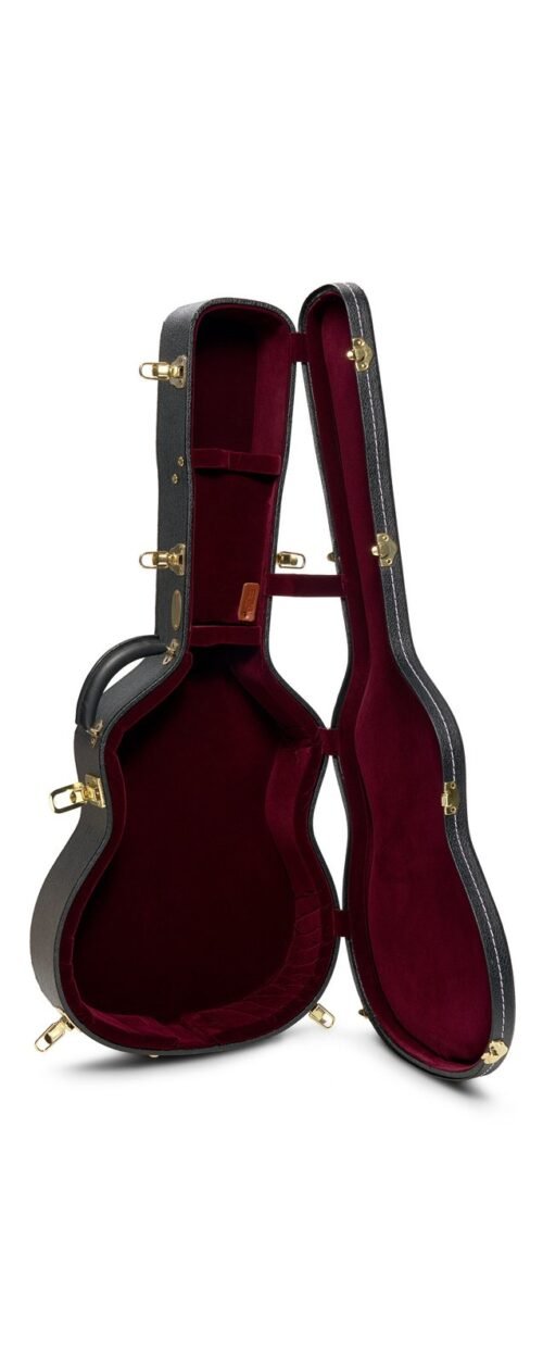 Martin 000-28 Modern Deluxe - hardshell case open Martin 000-28E Modern Deluxe Electro Acoustic Guitar Natural
