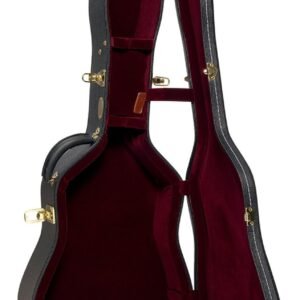 Martin D-18 Modern Deluxe - hardshell case open Martin D-18E Modern Deluxe Electro Acoustic Guitar - Natural