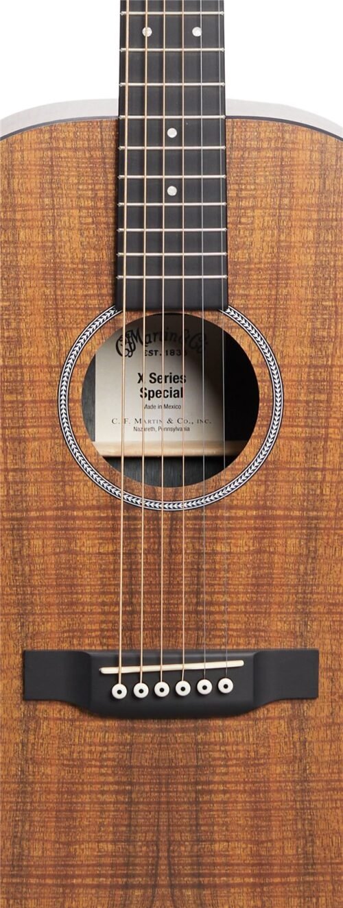Martin X Series Special 0-Style Koa (11SPECIAL01125) - top / body close-up Martin D-X1 Special Acoustic Guitar (11SPECIAL01125)