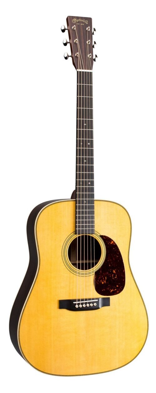Martin HD-28E - front Martin HD-28E Standard Series Electro Acoustic Guitar - Natural