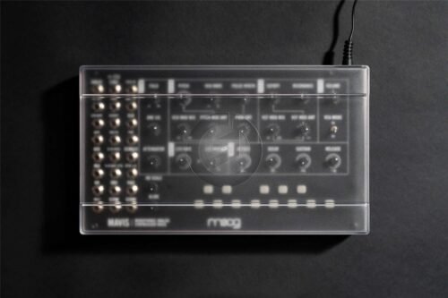 Moog Mavis - with the fitted protective cover Moog Mavis Semi-modular Analog Synthesizer Kit and Eurorack Module