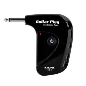 NUX GP-1 Portable Guitar Plug Headphone Amp with Classic Distortion