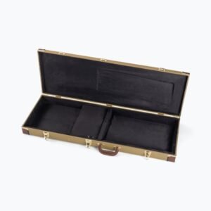 OnStage GCE6000T Hardshell Electric Guitar Case - open, moulded plush interior OnStage GCE6000T Hardshell Electric Guitar Case
