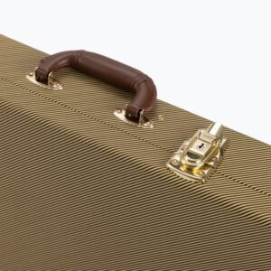 OnStage GCE6000T Hardshell Electric Guitar Case - handle and locking latch OnStage GCE6000T Hardshell Electric Guitar Case