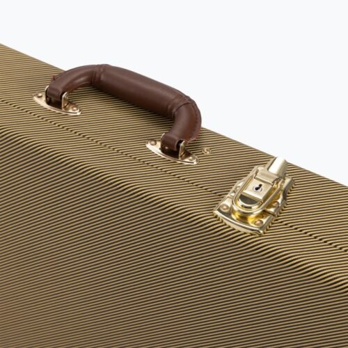 OnStage GCE6000T Hardshell Electric Guitar Case - handle and locking latch OnStage GCE6000T Hardshell Electric Guitar Case