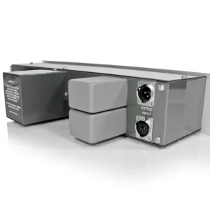 Pultec EQM-1A3-SS - rear three-quarter view Pultec EQM-1A3-SS-234V Tube Mastering Tube Equalizer