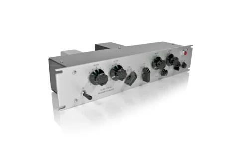 Pultec EQP-1A3-SS - angled front view Pultec EQP-1A3-SS-234V EQ with API Gain Stage
