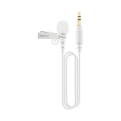 Rode Lavalier Go Professional-Grade Wearable Lapel Microphone White Color Edition - White
