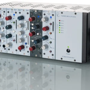 Rupert Neve Designs R6 - angled view Rupert Neve Designs R6 Six Space 500 Series Rack