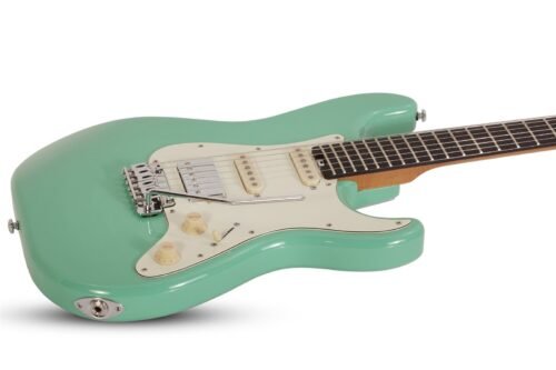 Schecter Nick Johnston Traditional HSS Electric Guitar With Gig Bag - Atomic Green 1540