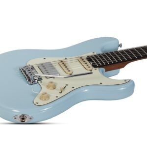 Schecter Nick Johnston Traditional H/S/S - Atomic Frost detail view 1 Schecter Nick Johnston Traditional HSS Electric Guitar With Gig Bag - Atomic Forst 1542