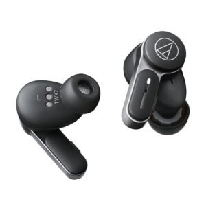 Audio-Technica ATH-TWX7 Ash Black - alternate view Audio-Technica ATH-TWX7BK Wireless Earbuds, Black