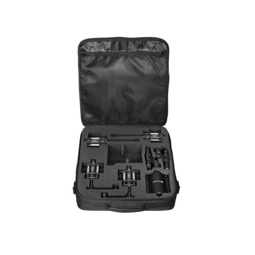 beyerdynamic TG Drum Set PRO L - all seven microphones in the open bag