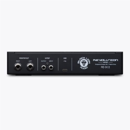 Black Lion Audio Revolution 2x2 - rear panel