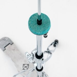Dixon PAWS-QBPK1 Felt Pack - blue hi-hat cup felt on a hi-hat stand Dixon PAWS QBPK1 HP Drum Key (PAWSQBPK1HP)