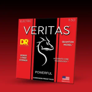 DR Strings VTE-11 - Heavy 11-50 pack DR Strings VTE-11 VERITAS Electric Guitar String 11-50