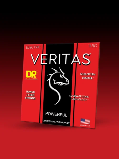 DR Strings VTE-11 - Heavy 11-50 pack DR Strings VTE-11 VERITAS Electric Guitar String 11-50